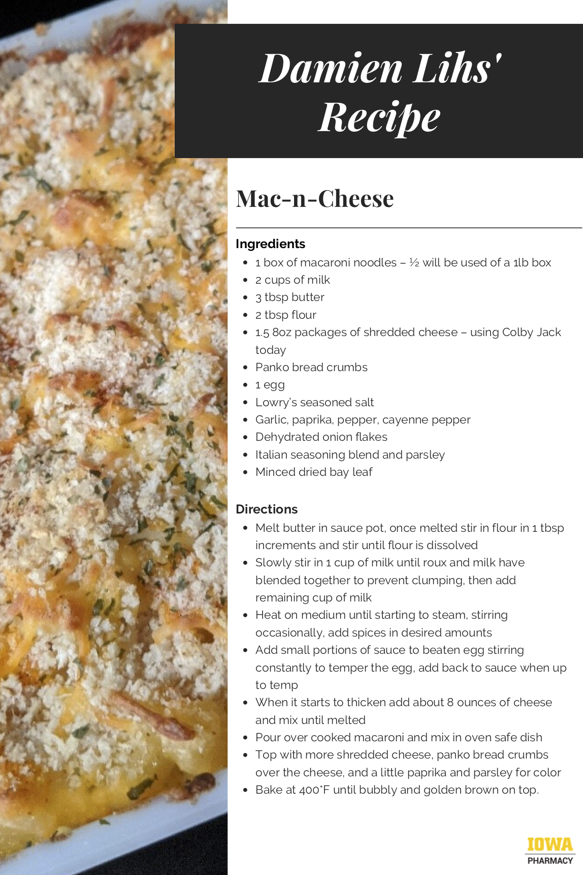 Recipe