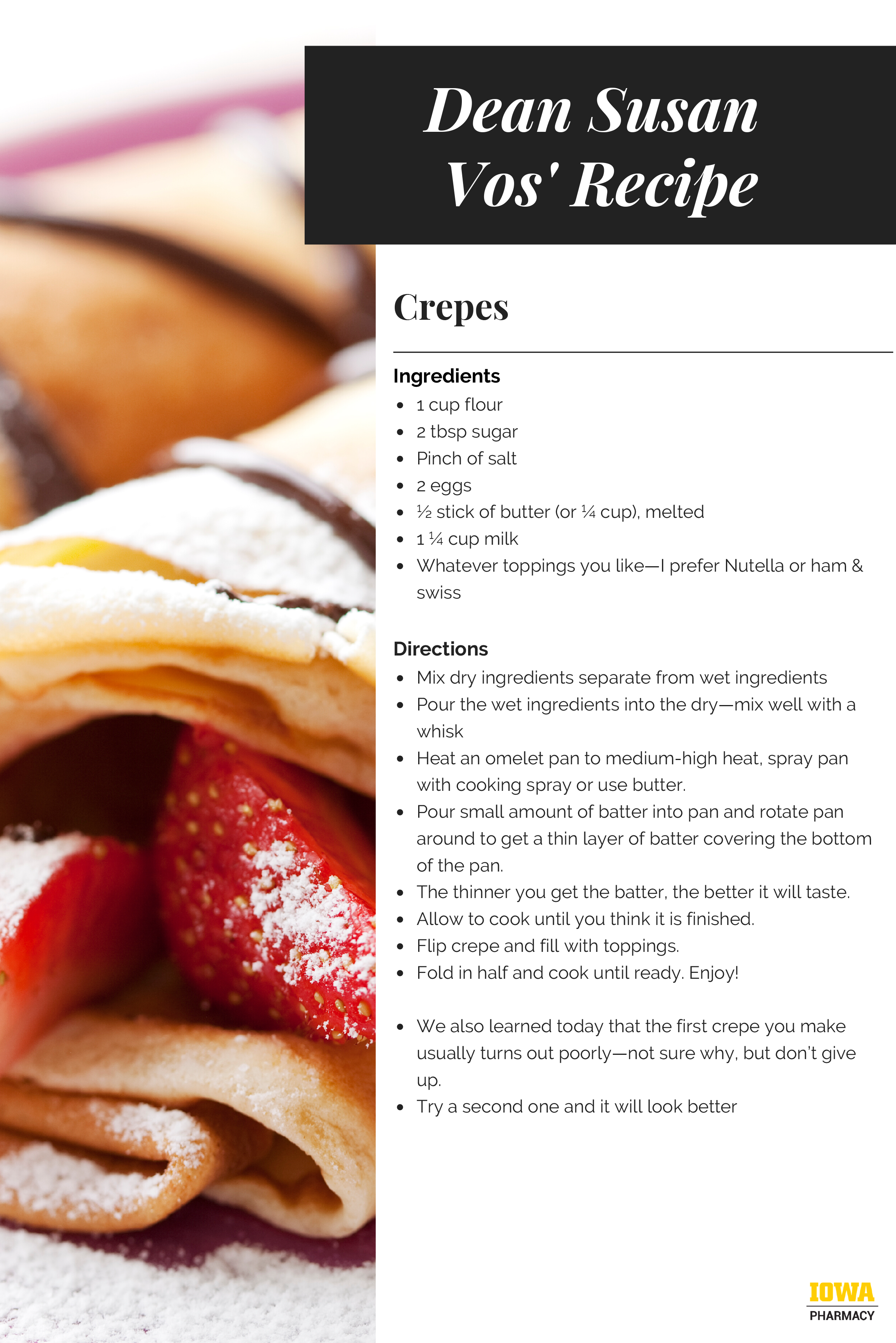 Crepe Recipe