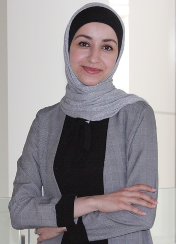 Amany Alowaisi PhD Student at the University of Iowa College of Pharmacy head and shoulders photo.