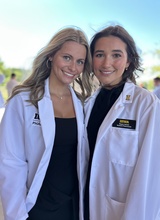 Two PharmD Students Following White Coat 2025