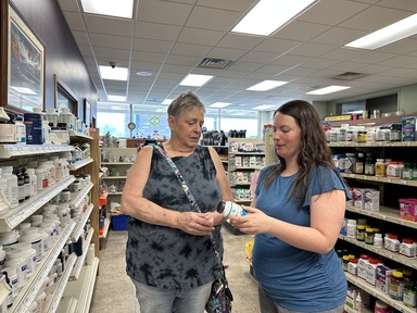 Destanie Truman and patient