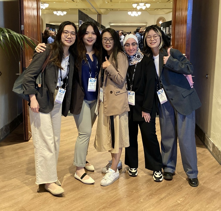 Xuanzhen Yuan, Peizhi Paige Li, Min Xu, Jomana Al Hroot, Min Chen at ACoP