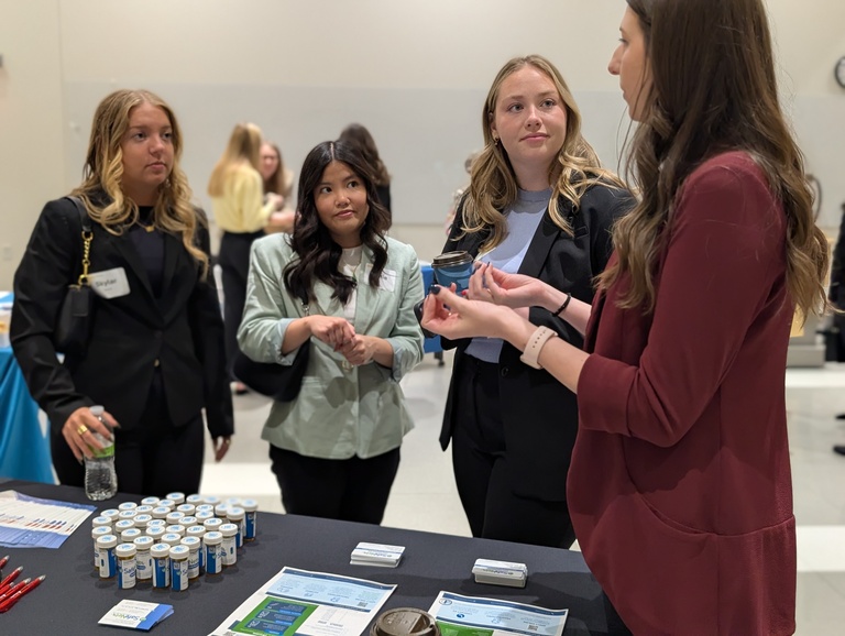 Students at SafeNet Rx Fair