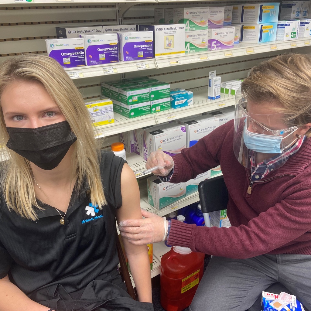 Phi Delta Chi Flu Shot Clinic at Walgreens on Second St. promotional image