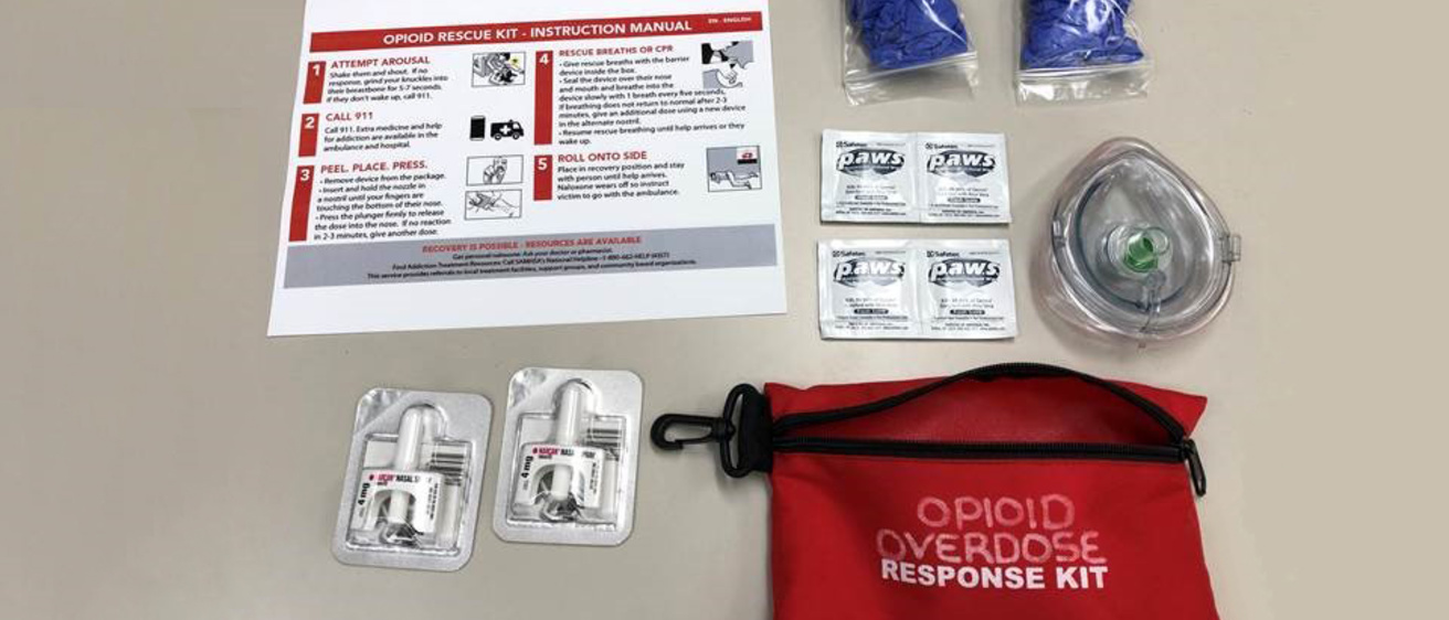 opioid overdose response kit contents