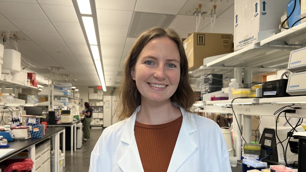 Rachel Crawford in Lab 1