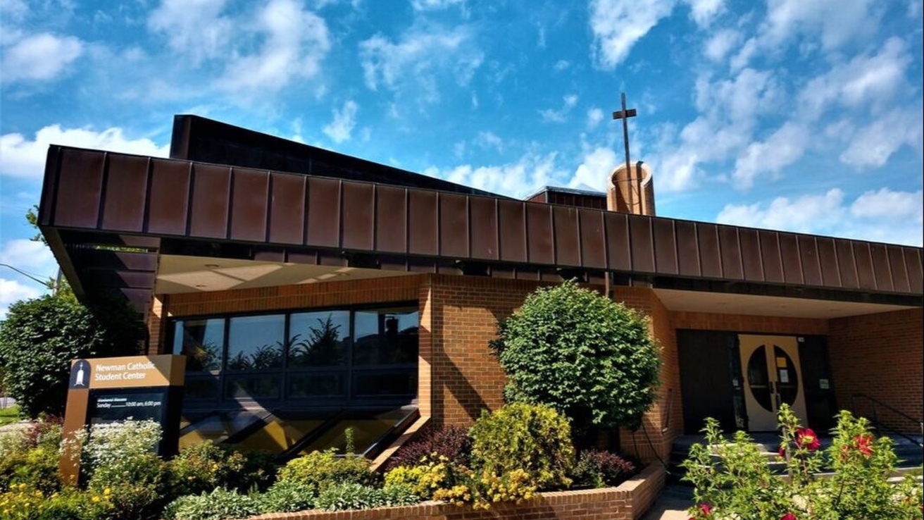 UI Newman Catholic Student Center Building Exterior